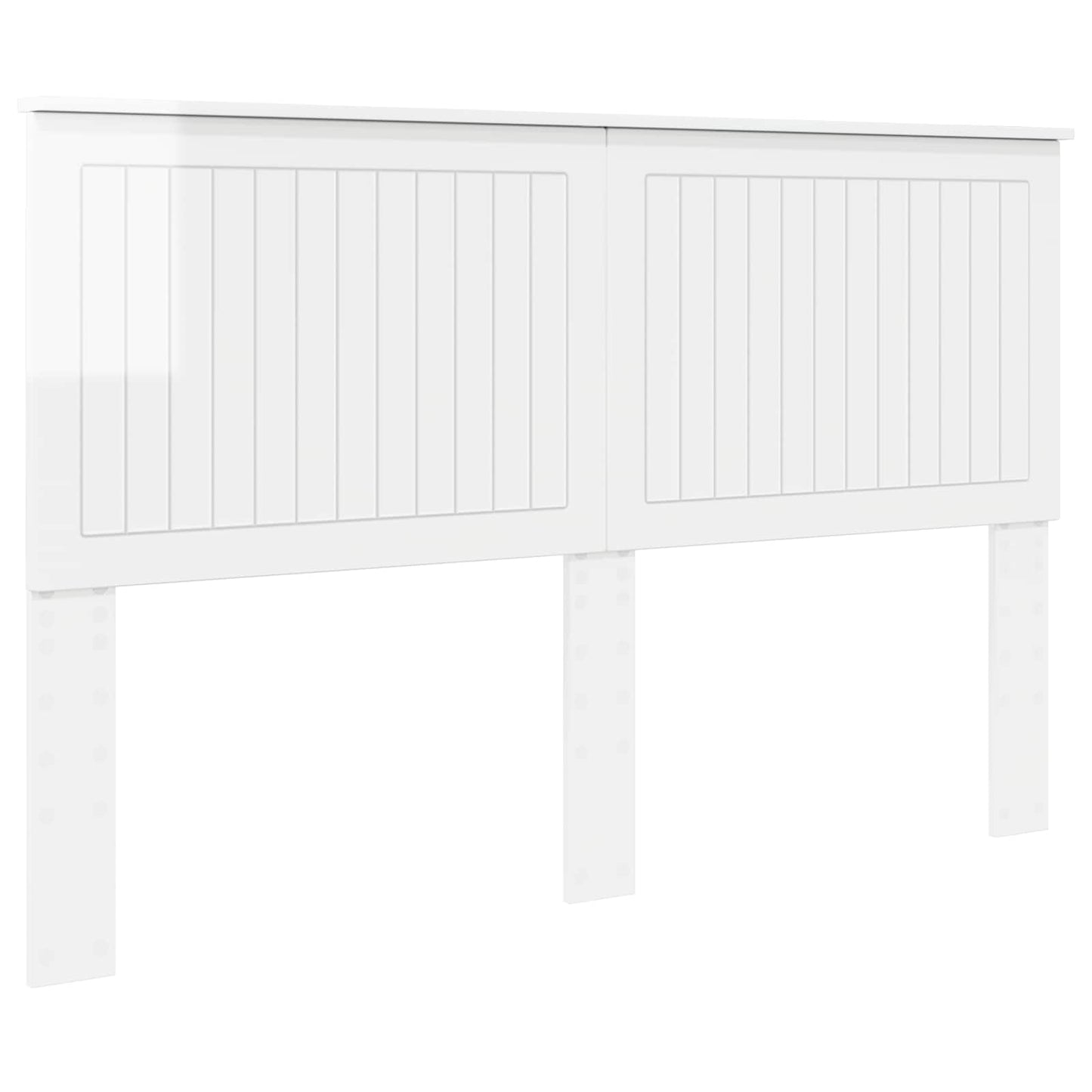 Headboard Gloss White Engineered wood
