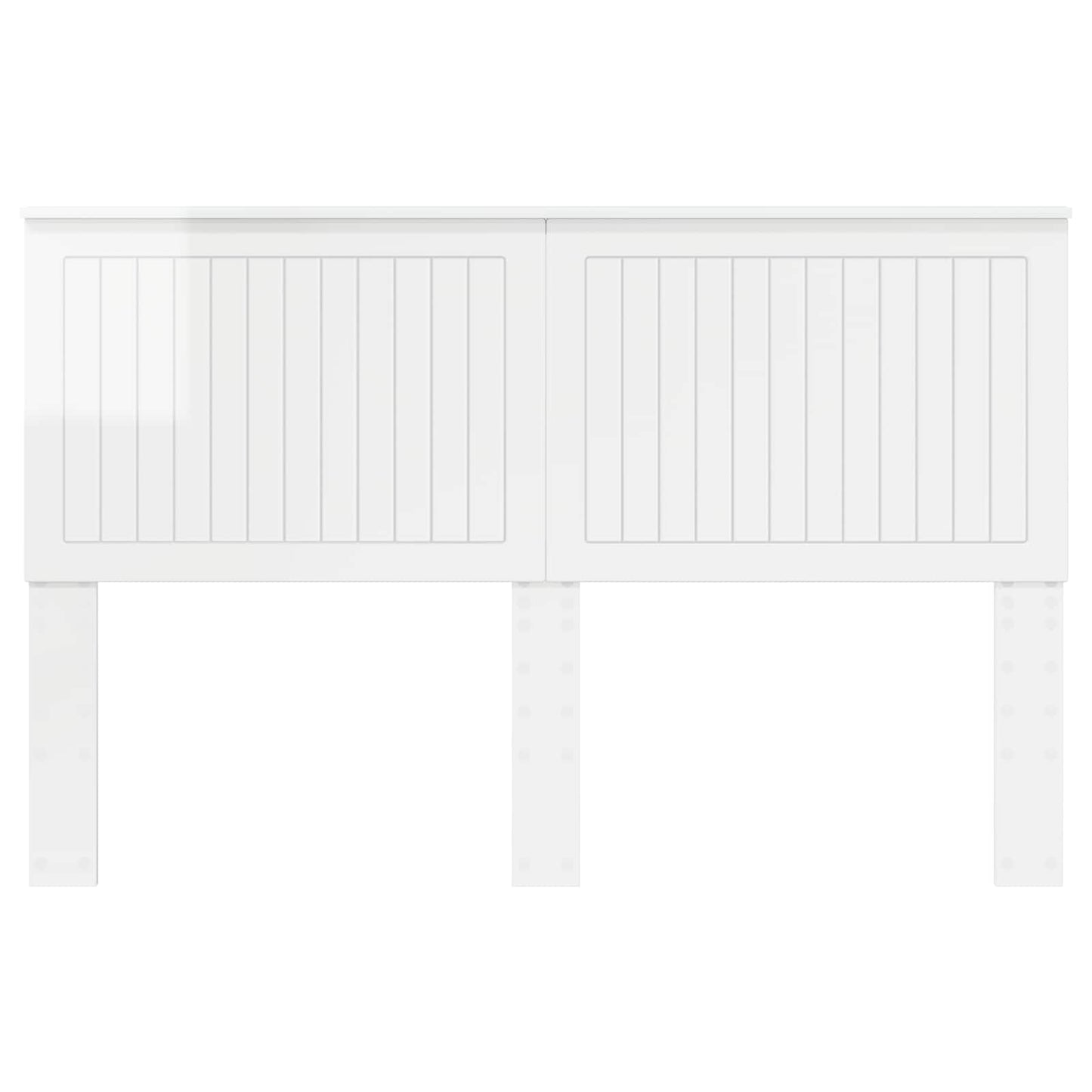 Headboard Gloss White Engineered wood