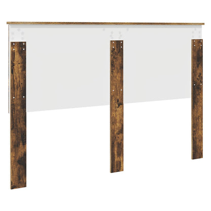 Headboard with Headboard Smoked Oak 150 cm Engineered wood