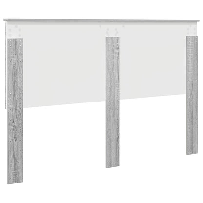 Headboard with Headboard Grey Sonoma 150 cm Engineered wood