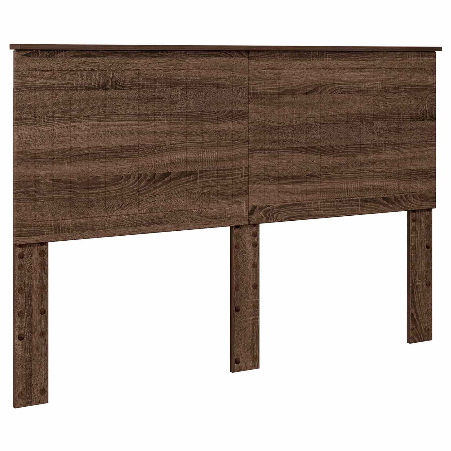 Headboard with Headboard Brown Oak 150 cm Engineered wood