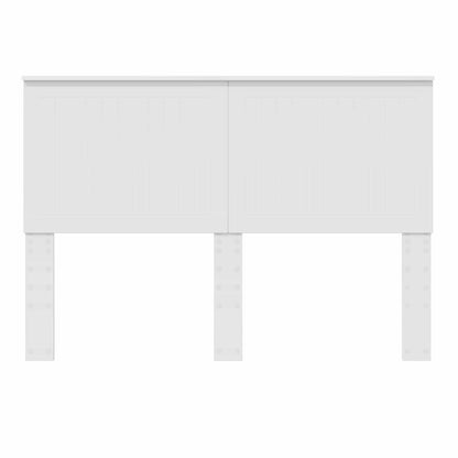 Headboard with Headboard White 140 cm Engineered wood