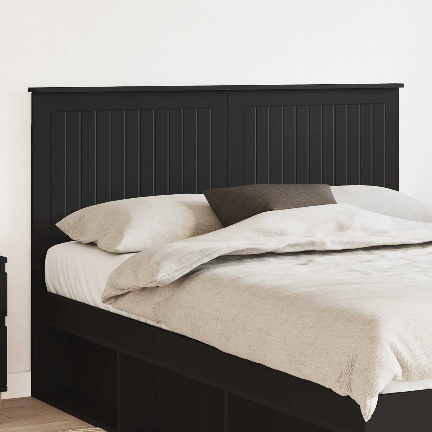 Headboard Black Oak Engineered wood