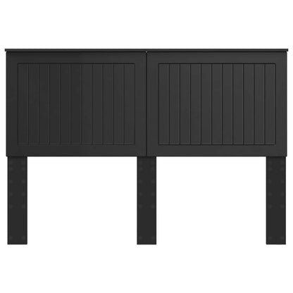 Headboard Black Engineered wood