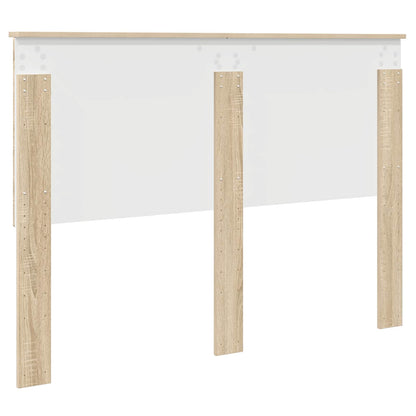 Headboard with Headboard Sonoma Oak 140 cm Engineered wood