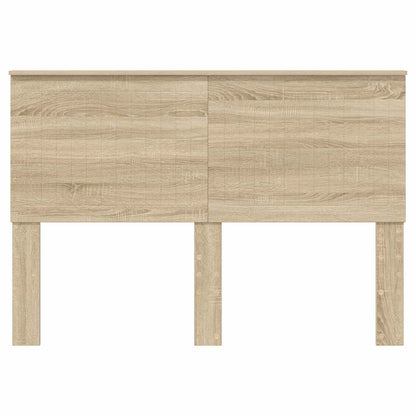 Headboard with Headboard Sonoma Oak 140 cm Engineered wood