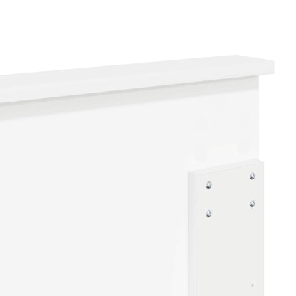 Headboard High Gloss White Engineered wood