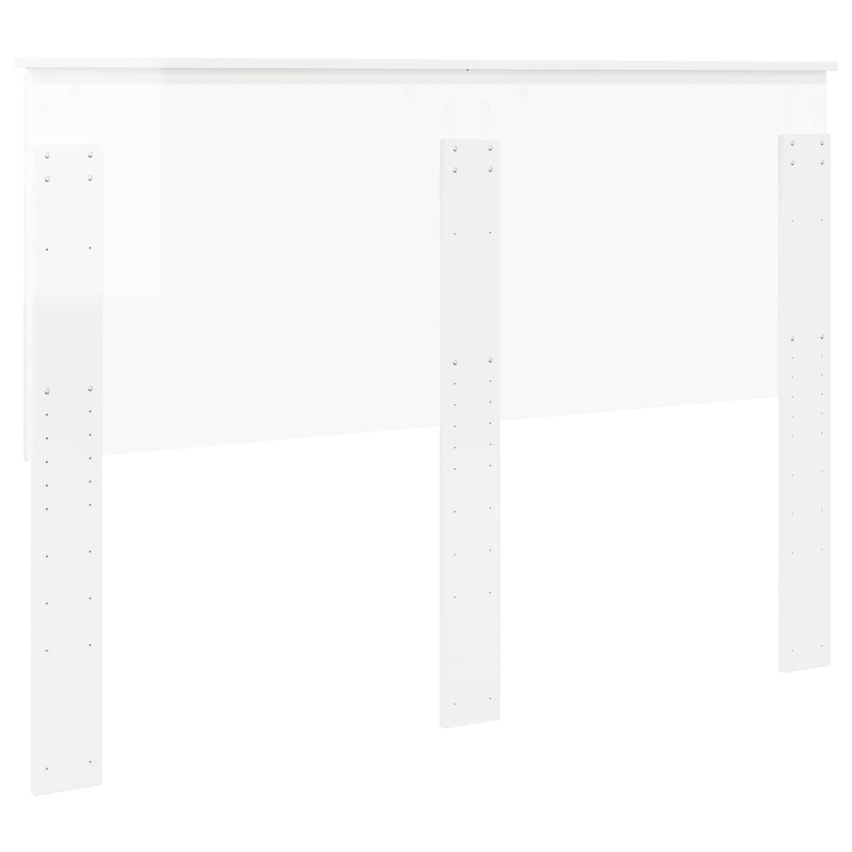 Headboard High Gloss White Engineered wood