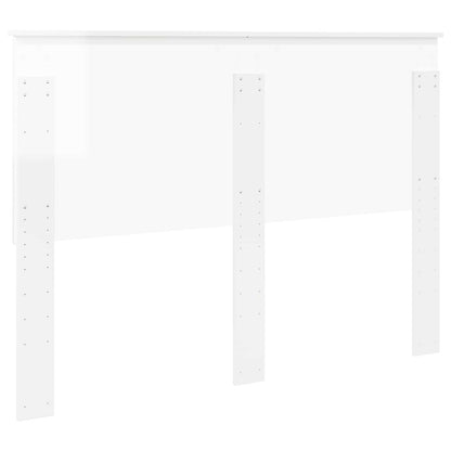 Headboard High Gloss White Engineered wood