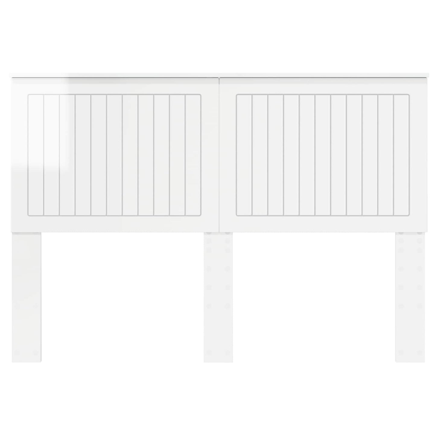 Headboard Gloss White Engineered wood