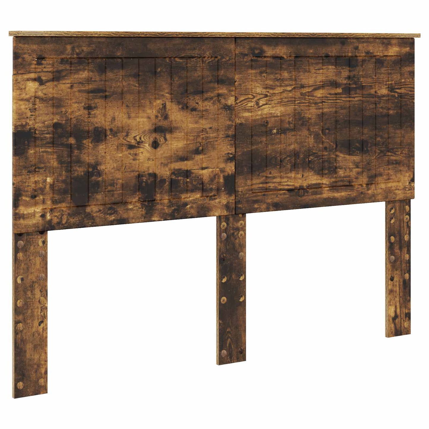 Headboard with Headboard Smoked Oak 140 cm Engineered wood