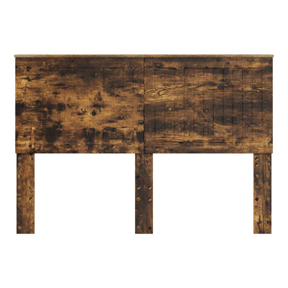 Headboard with Headboard Smoked Oak 140 cm Engineered wood