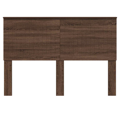 Headboard with Headboard Brown Oak 140 cm Engineered wood