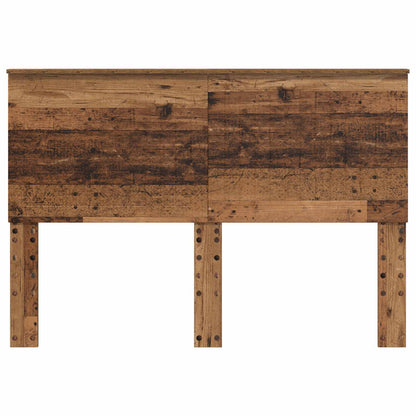 Headboard with Headboard Old Wood 140 cm Engineered wood