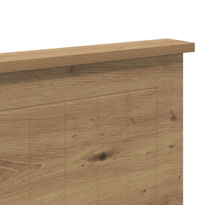 Headboard with Headboard Artisan Oak 140 cm Engineered wood
