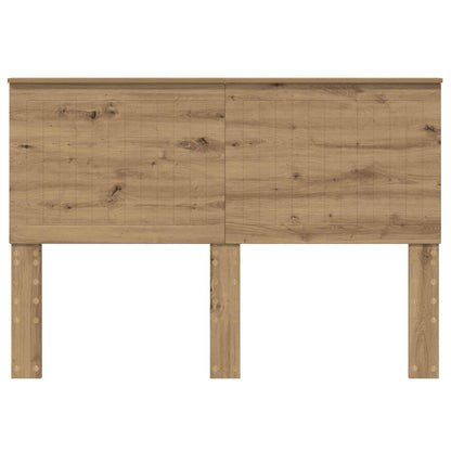 Headboard with Headboard Artisan Oak 140 cm Engineered wood