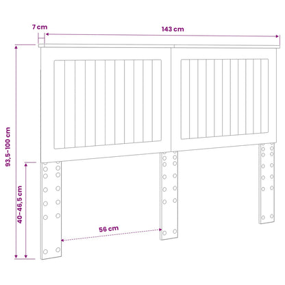 Headboard Artisan Oak Engineered wood