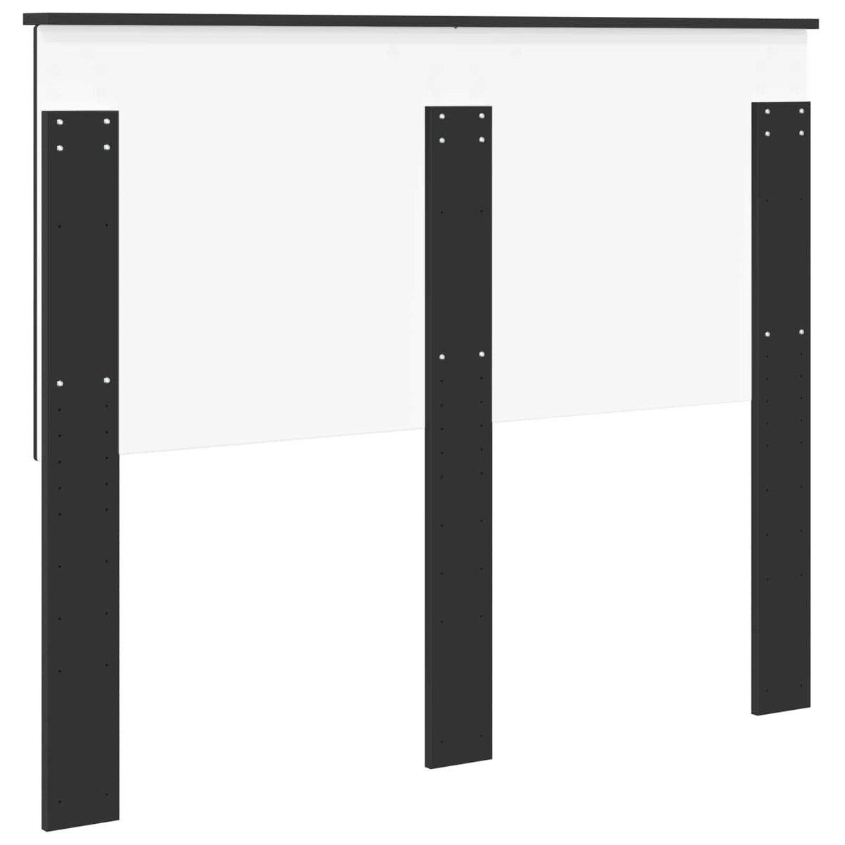 Headboard Black Engineered wood
