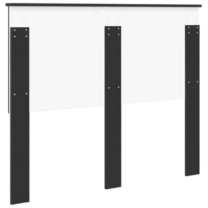 Headboard Black Engineered wood