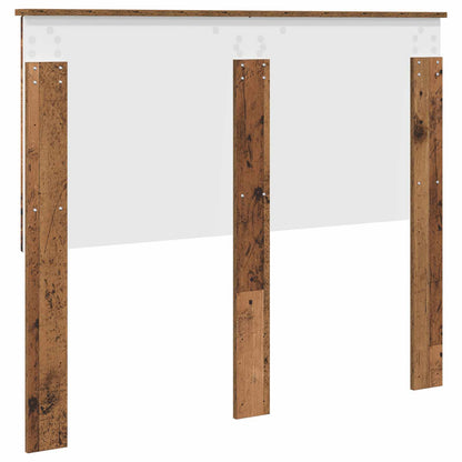 Headboard with Headboard Old Wood 135 cm Engineered wood