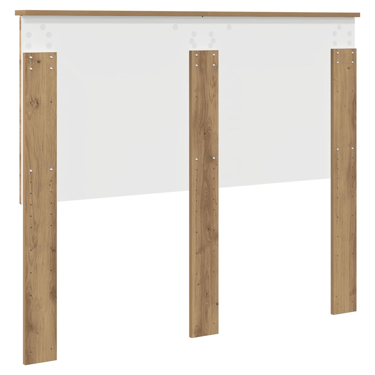 Headboard with Headboard Artisan Oak 135 cm Engineered wood