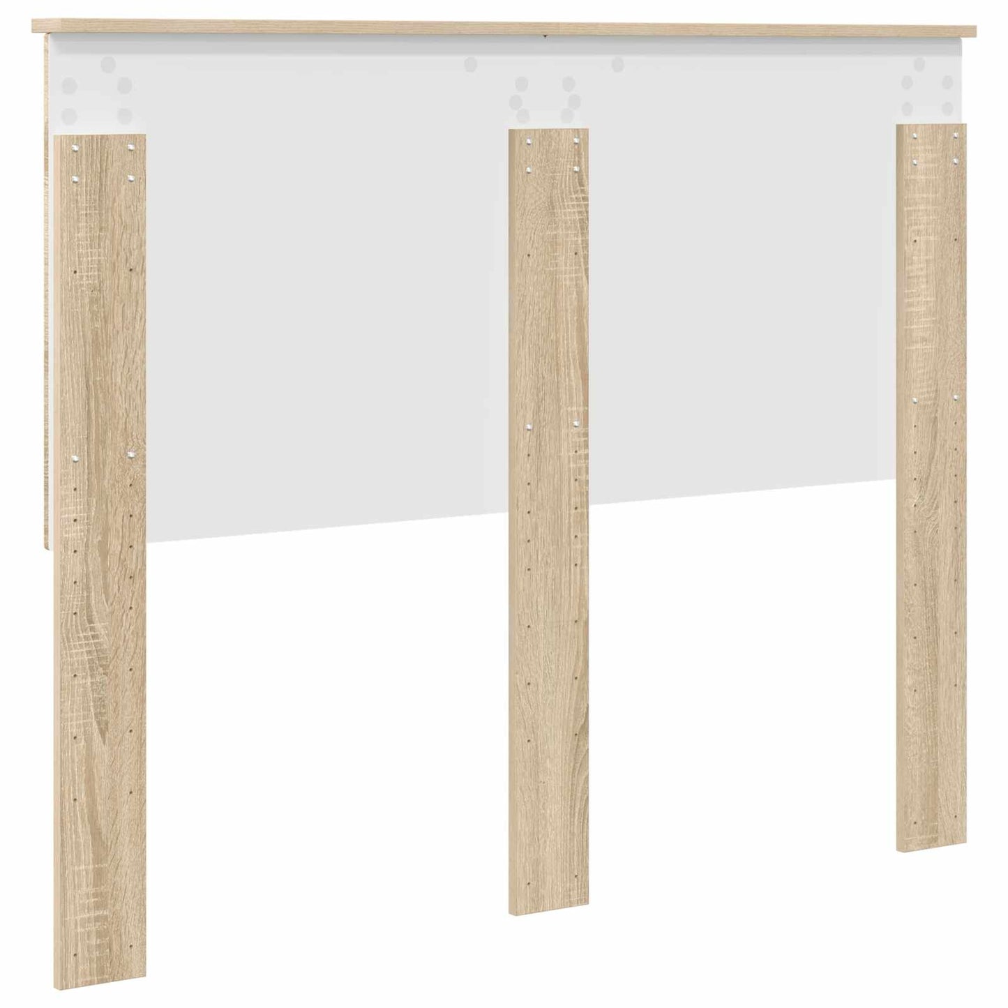 Headboard with Headboard Sonoma Oak 120 cm Engineered wood