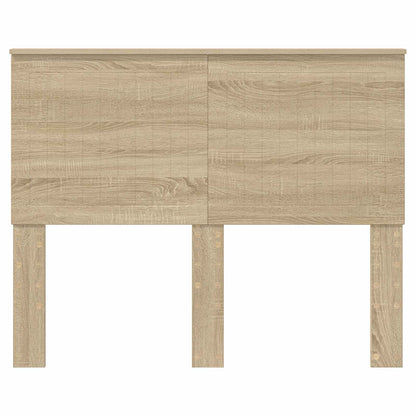 Headboard with Headboard Sonoma Oak 120 cm Engineered wood
