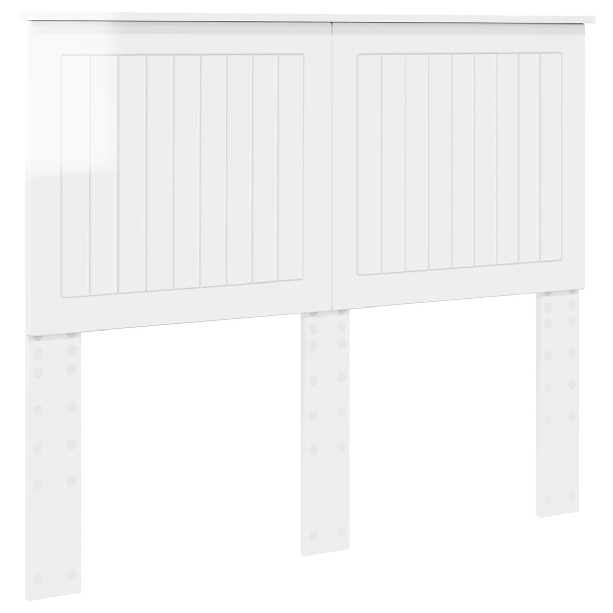Headboard High Gloss White Engineered wood