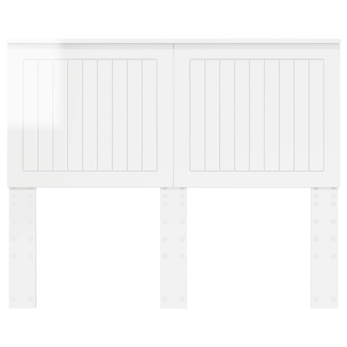 Headboard Gloss White Engineered wood