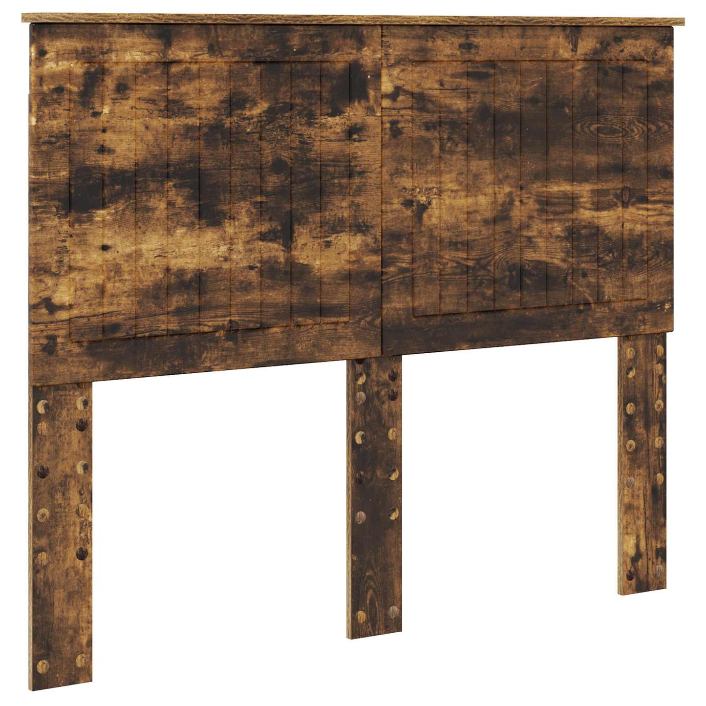 Headboard with Headboard Smoked Oak 120 cm Engineered wood