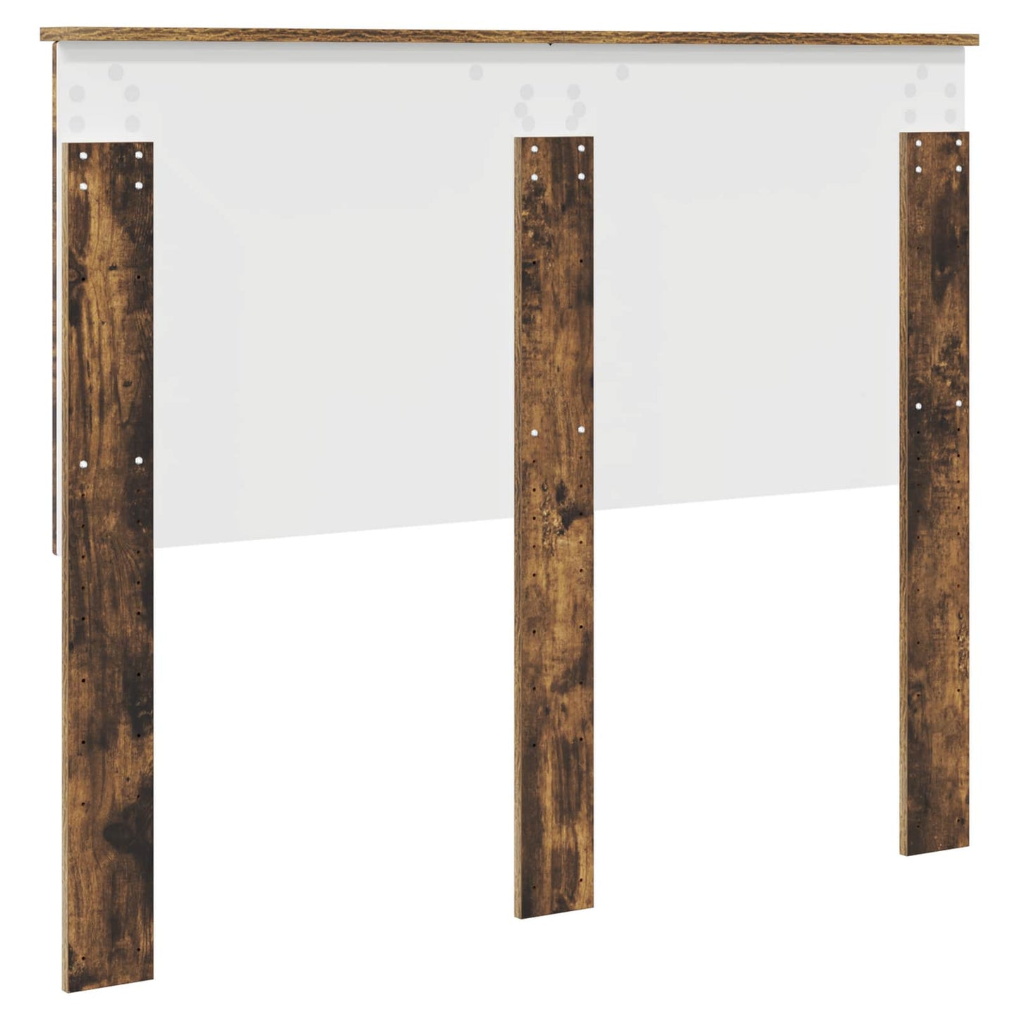 Headboard with Headboard Smoked Oak 120 cm Engineered wood