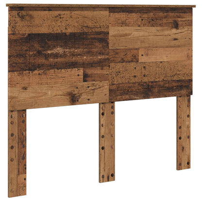 Headboard with Headboard Old Wood 120 cm Engineered wood