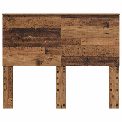 Headboard with Headboard Old Wood 120 cm Engineered wood