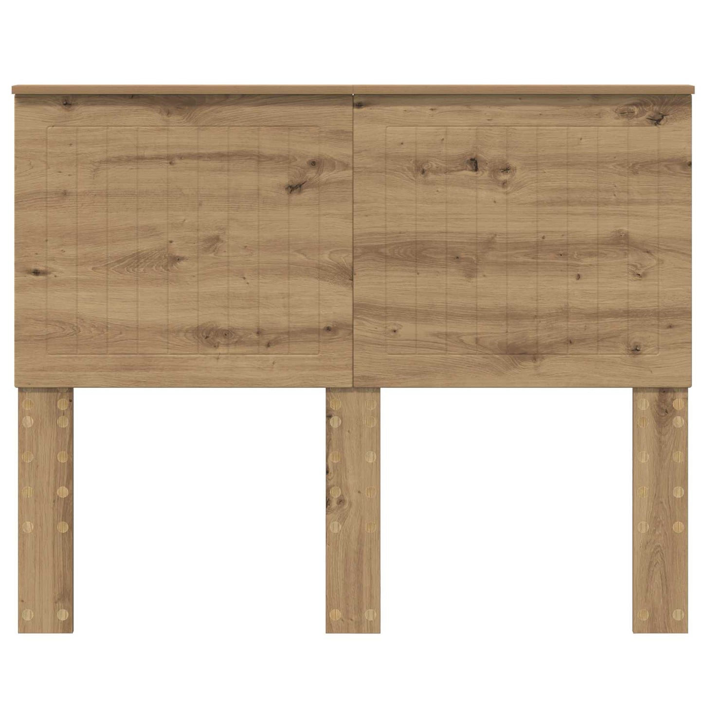 Headboard with Headboard Artisan Oak 120 cm Engineered wood