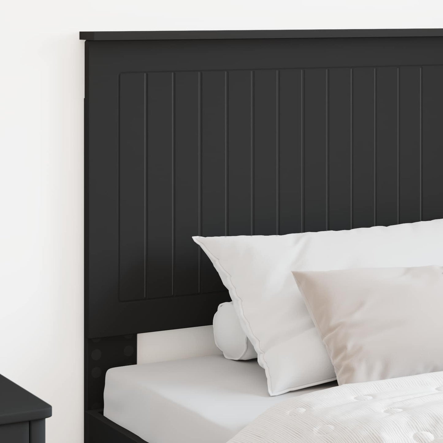 Headboard Black Oak Engineered wood