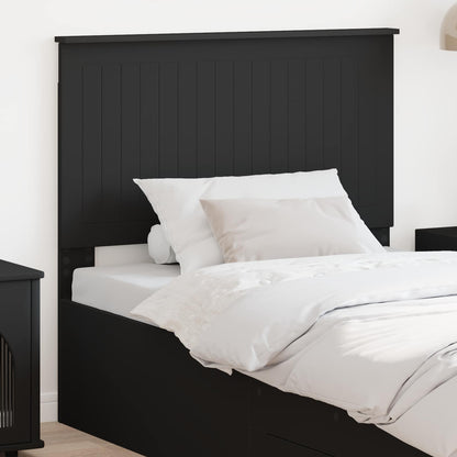 Headboard Black Oak Engineered wood