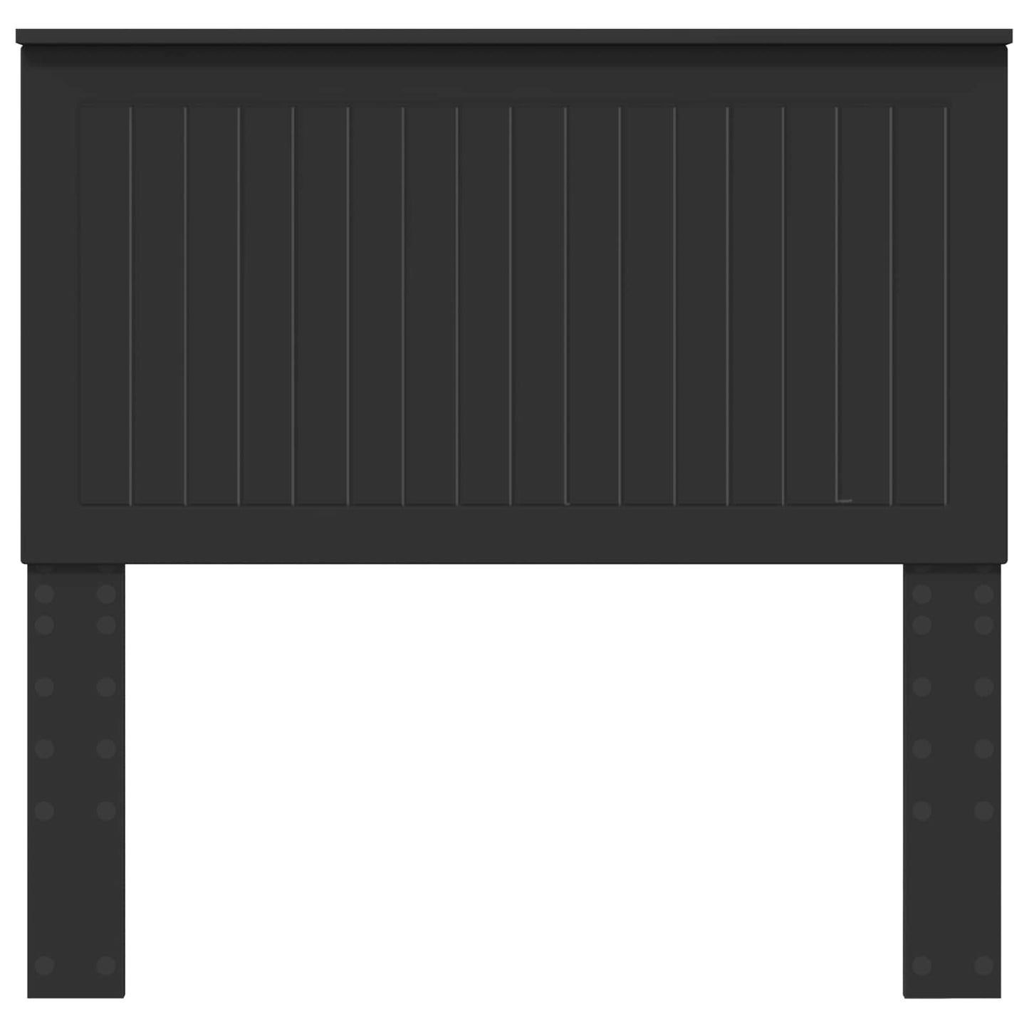 Headboard Black Oak Engineered wood
