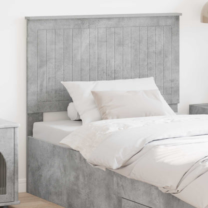 Headboard Concrete Grey Engineered wood