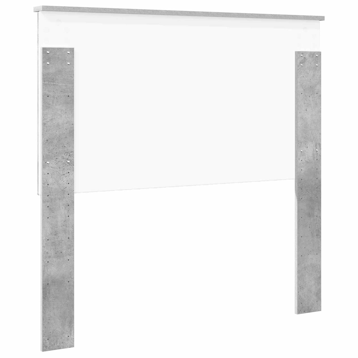 Headboard Concrete Grey Engineered wood