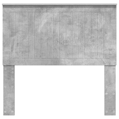 Headboard Concrete Grey Engineered wood