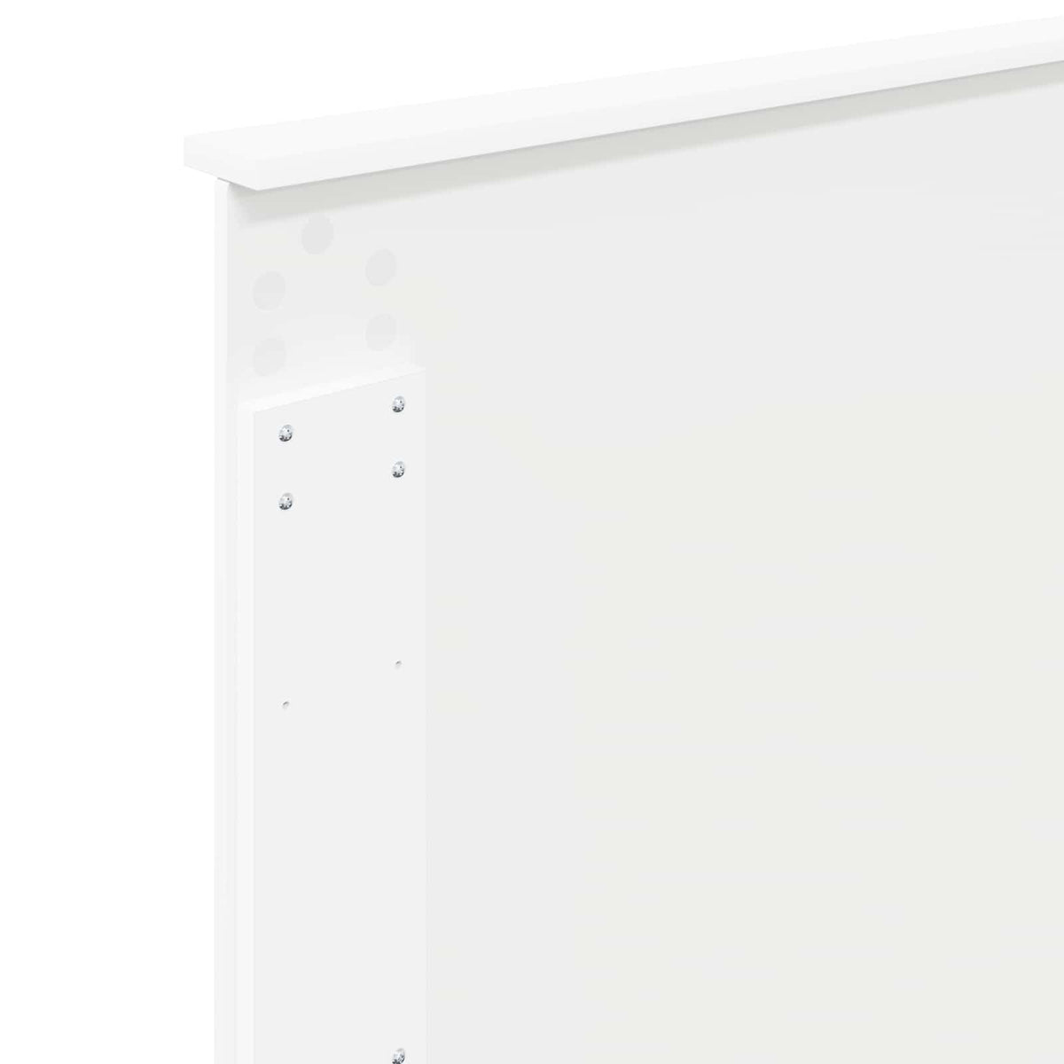 Headboard High Gloss White Engineered wood