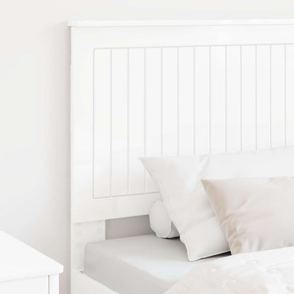 Headboard High Gloss White Engineered wood