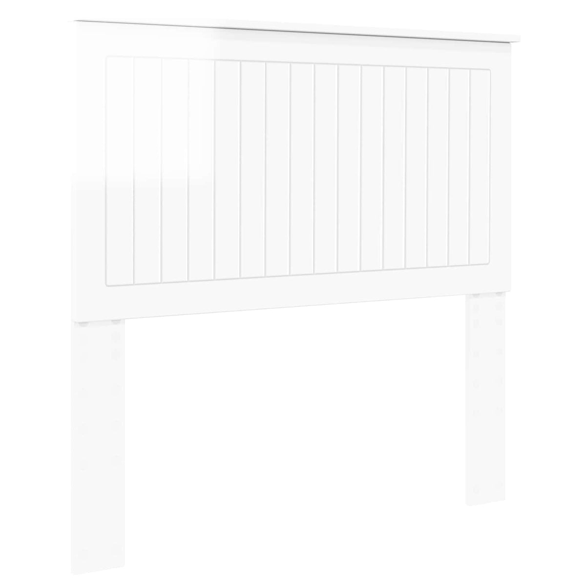 Headboard High Gloss White Engineered wood