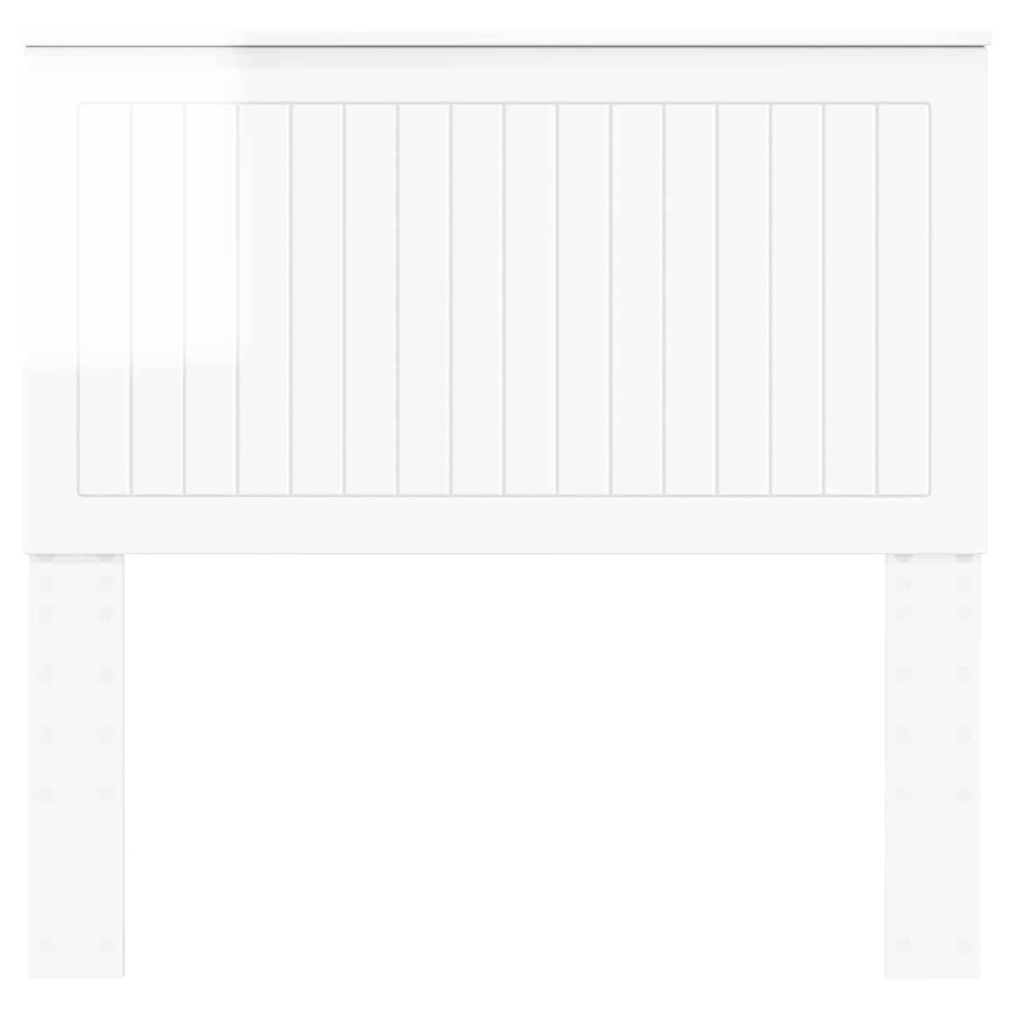Headboard Gloss White Engineered wood