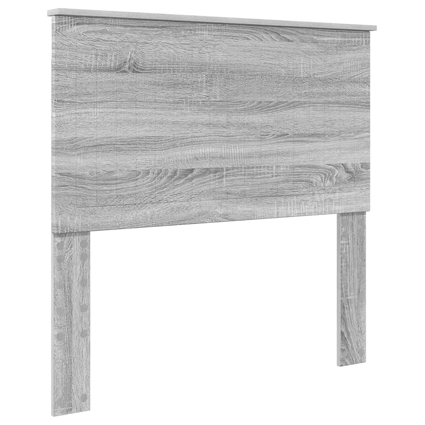 Headboard with Headboard Grey Sonoma 100 cm Engineered wood