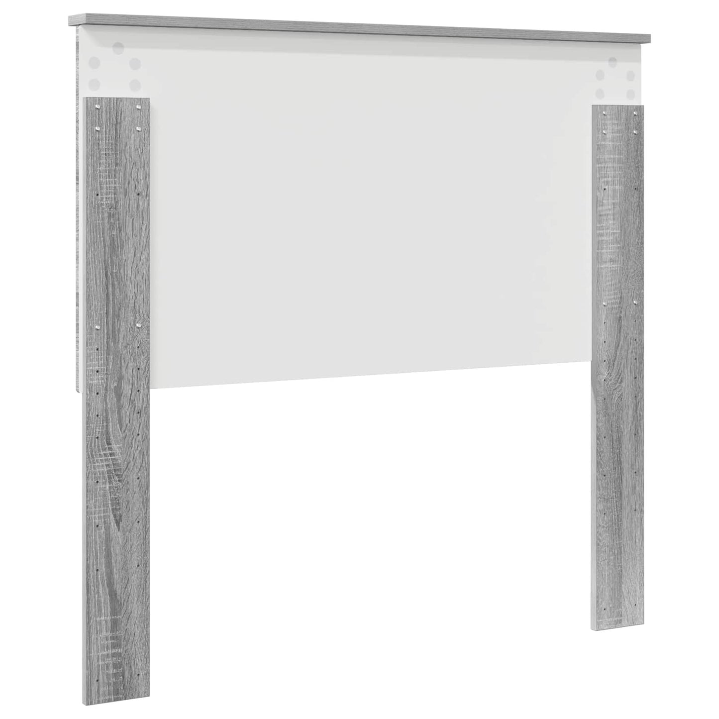 Headboard with Headboard Grey Sonoma 100 cm Engineered wood