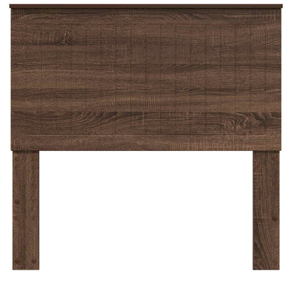 Headboard with Headboard Brown Oak 100 cm Engineered wood
