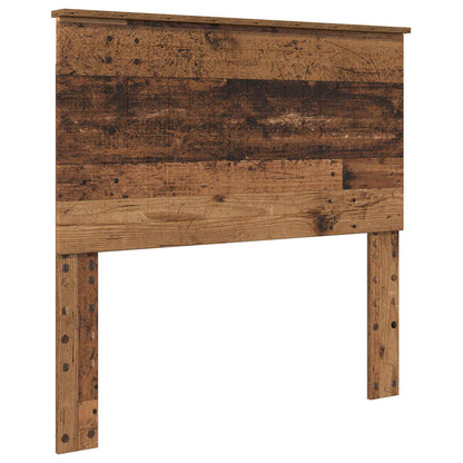 Headboard with Headboard Old Wood 100 cm Engineered wood