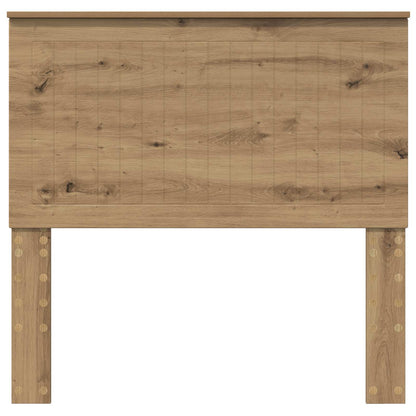 Headboard with Headboard Artisan Oak 100 cm Engineered wood