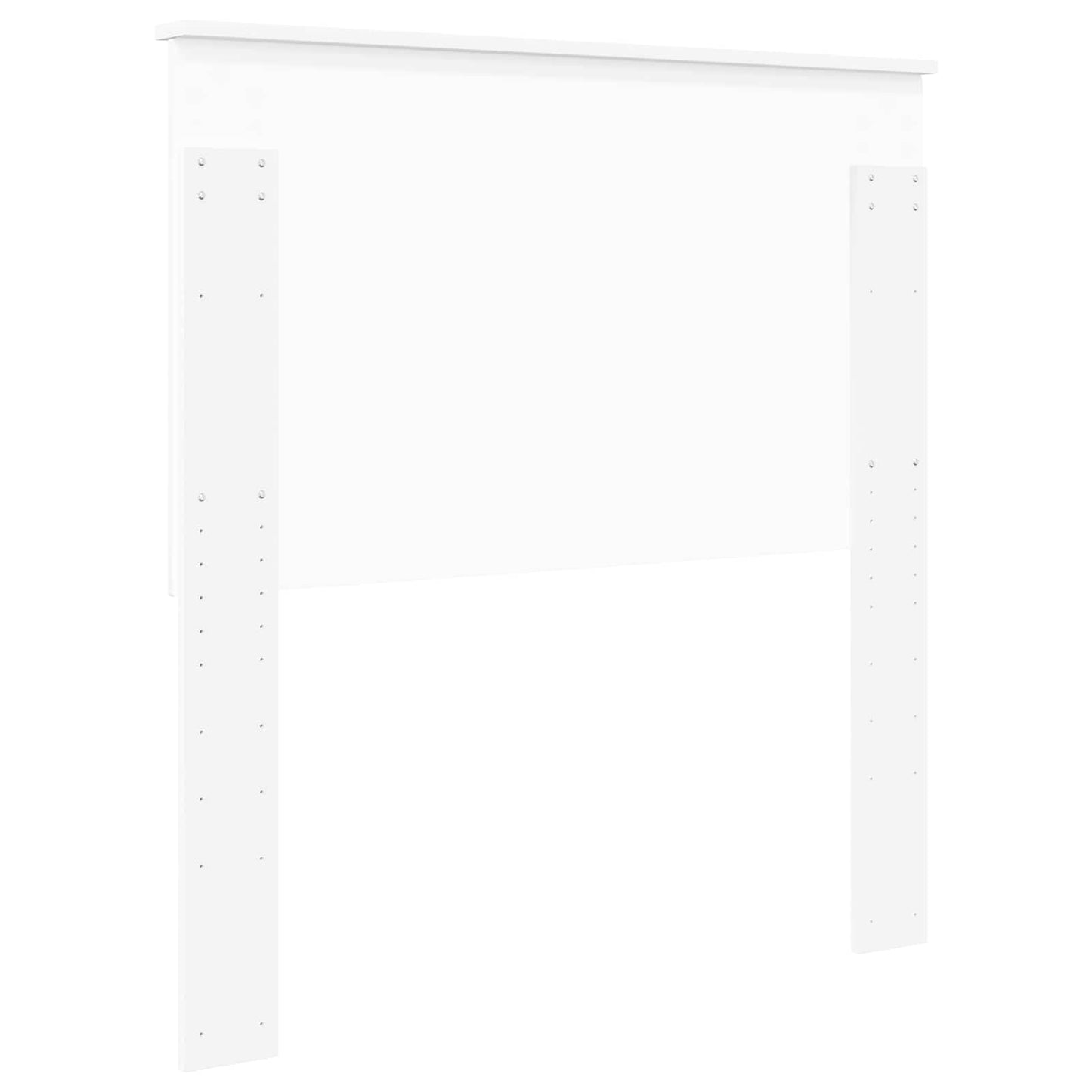 Headboard with Headboard White 90 cm Engineered wood